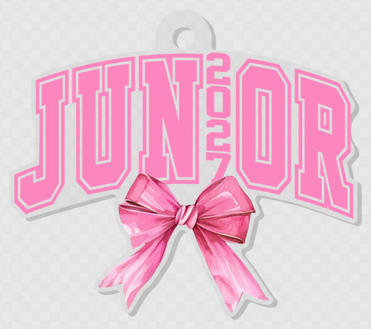 Junior 2027 Acrylic Keychain
