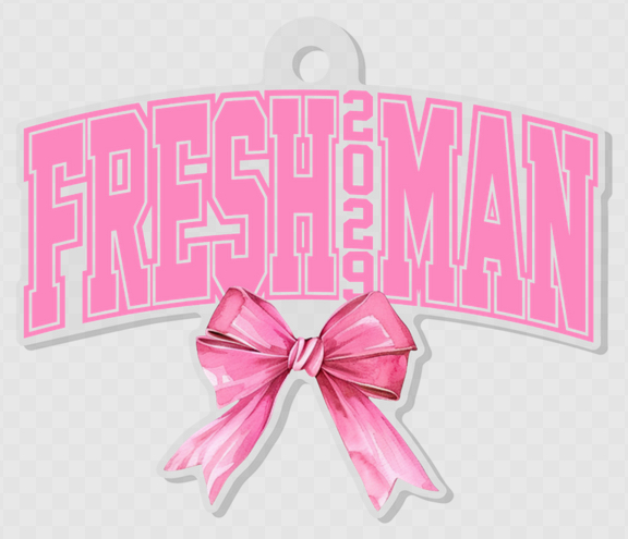 Freshman 2029 Acrylic Keychain